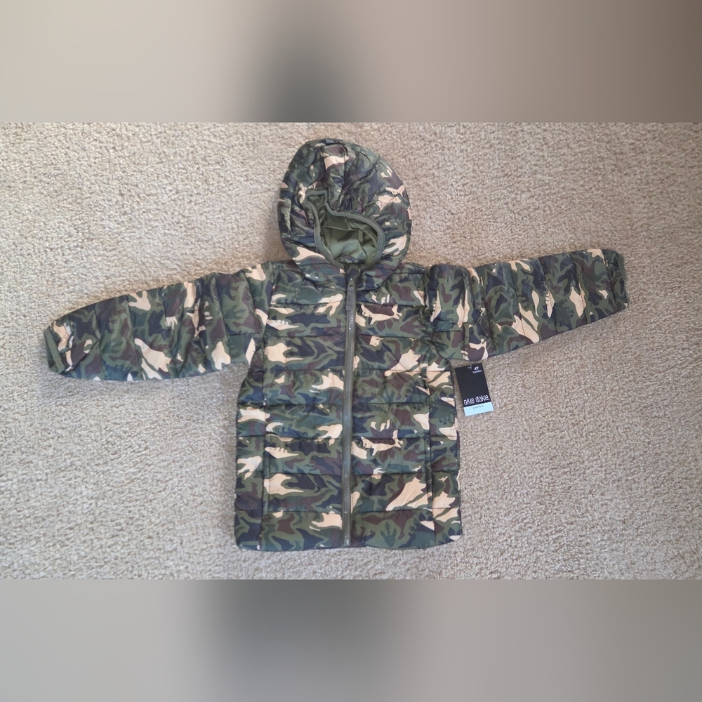 Nwt 4t Camo Kids Coat